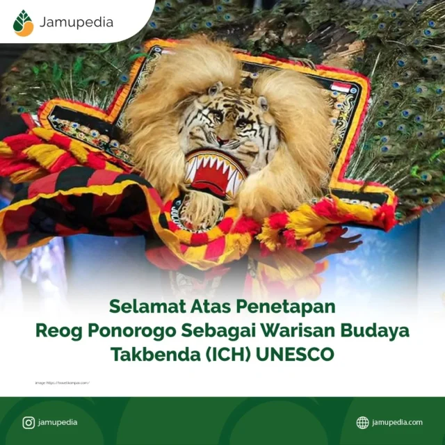 Reog Ponorogo resmi ditetapkan oleh UNESCO sebagai Warisan Budaya Takbenda dalam Sidang Intergovermental Commitee for Safeguarding of the Intingible Cultural Herritage Sesi ke-19 di Asunción, Paraguay, hari Selasa 3 Desember 2024.

Sidang komite ICH UNESCO sesi ke-19 tersebut dihadiri oleh Duta Besar RI Mohammad Oemar sebagai ketua delegasi Indonesia.

Oemar menekankan pengakuan ini menjadi komitmen untuk melestarikan identitas budaya Indonesia bagi generasi berikutnya. 

Turut hadir dalam penetapan, Dubes RI untuk Argentina dan Paraguay Ibu @irinidewiwanti selaku Direktur Pengembangan Kebudayaan. 

Semoga pengakuan dan penetapan UNESCO menjadi obor yang terus membakar semangat kita untuk turut berparsipasi aktif melindungi dan melestarikan budaya Indonesia.
